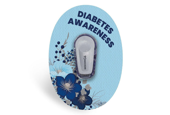 Diabetes Awareness Patch for Dexcom G6 diabetes CGMs and insulin pumps