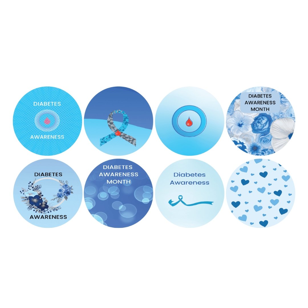 Consumers Health Sticker Shop Diabetes Awareness Sticker Sheet today - Protect your CGM ...