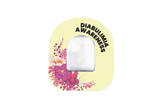 Diabulimia Awareness Patch for Omnipod diabetes CGMs and insulin pumps