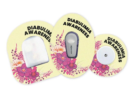 Diabulimia Awareness Patch for Freestyle Libre 2 diabetes CGMs and insulin pumps