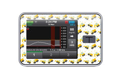 Digger Sticker for T:Slim X2 diabetes CGMs and insulin pumps