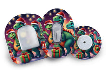  Dino Christmas Patch for Freestyle Libre 2 diabetes supplies and insulin pumps