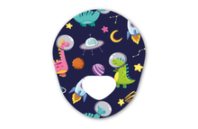  Dinosaurs in Space Patch - Guardian Enlite for Guardian Enlite diabetes CGMs and insulin pumps