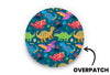 Dinosaurs Patch for Freestyle Libre 3 diabetes CGMs and insulin pumps