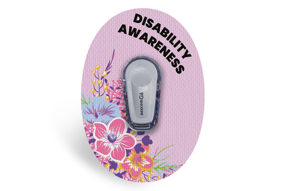 Disability Awareness Patch for Dexcom G6 diabetes CGMs and insulin pumps