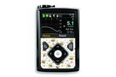 Don't Worry Bee Happy Sticker - Medtronic Minimed 640g, 680g, 780g for diabetes CGMs and insulin pumps