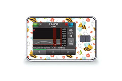 Don't Worry Bee Happy Sticker - T-Slim for diabetes CGMs and insulin pumps