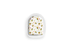 Don't Worry Bee Happy Sticker for Omnipod 4 & 5 Pump diabetes CGMs and insulin pumps