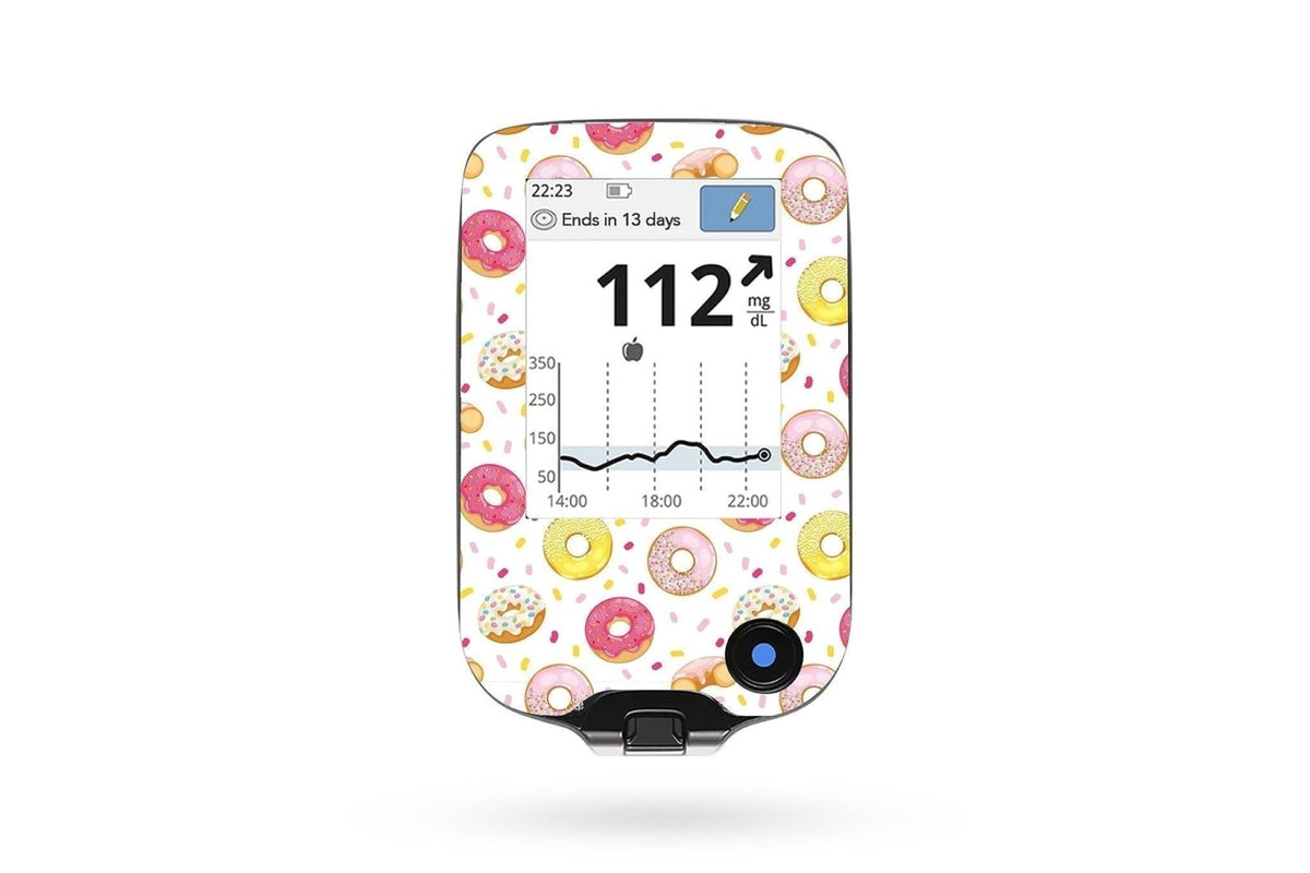 Donut Sticker - Freestyle Libre Reader for diabetes CGMs and insulin pumps
