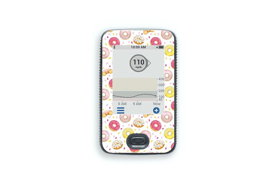 Donut Sticker for Contour Next One diabetes CGMs and insulin pumps