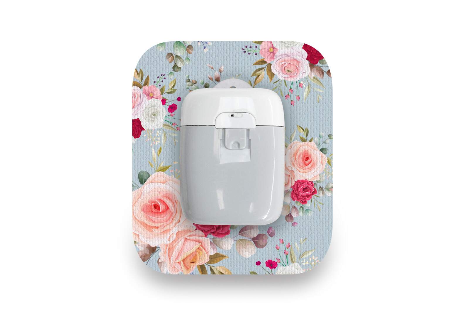 Elegant Roses Patch for Medtrum Pump diabetes CGMs and insulin pumps