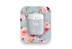Elegant Roses Patch for Medtrum Pump diabetes CGMs and insulin pumps