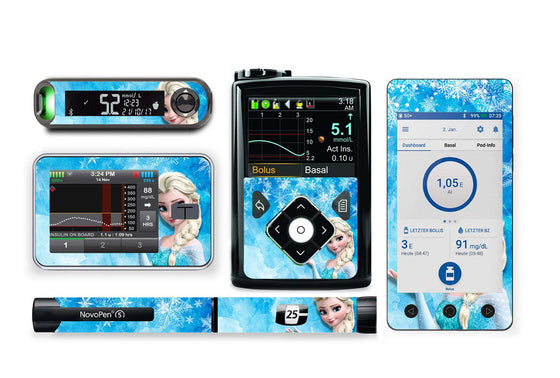 Elsa Sticker for Novopen diabetes supplies and insulin pumps