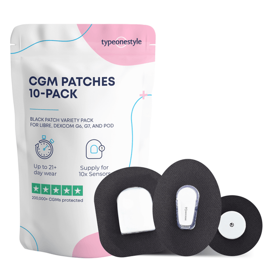 Essential Variety 10-Pack - Omnipod 4 & 5 for All Black diabetes supplies and insulin pumps