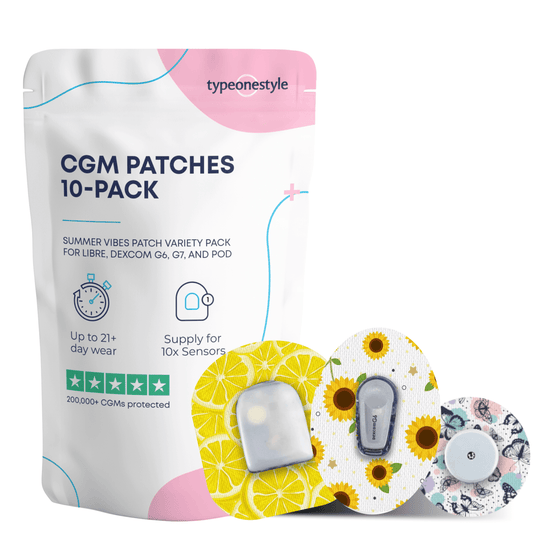 Essential Variety 10-Pack - Omnipod 4 & 5 for Summer Vibes diabetes supplies and insulin pumps