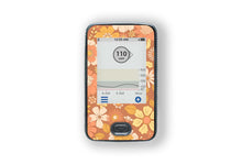  Fall Flowers Sticker - Dexcom Receiver for diabetes supplies and insulin pumps