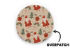 Father Christmas Patch for Freestyle Libre 3 diabetes CGMs and insulin pumps