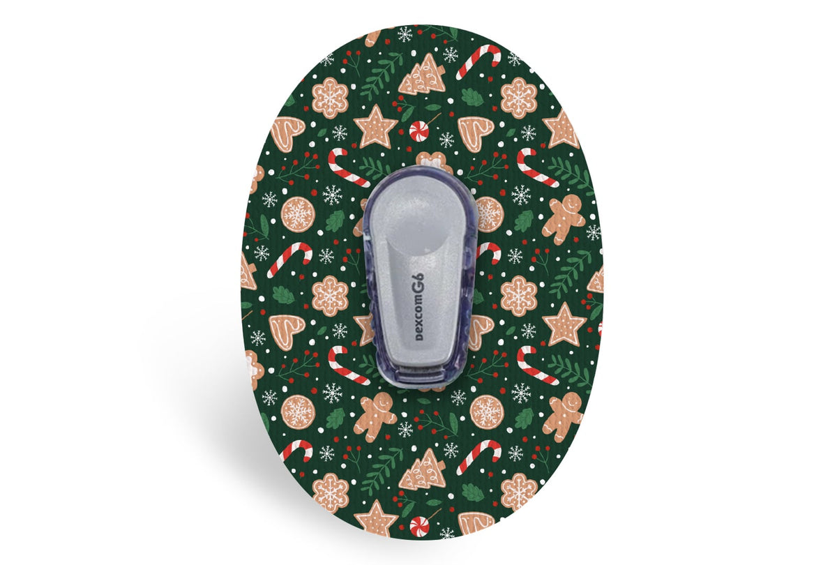 Feeling Festive Patch - Dexcom G6 / One for Single diabetes CGMs and insulin pumps