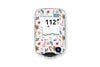 Festive Fun Stickers for Libre Reader diabetes CGMs and insulin pumps