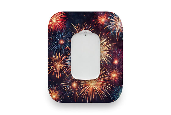 Fireworks Patch for Medtrum CGM diabetes supplies and insulin pumps
