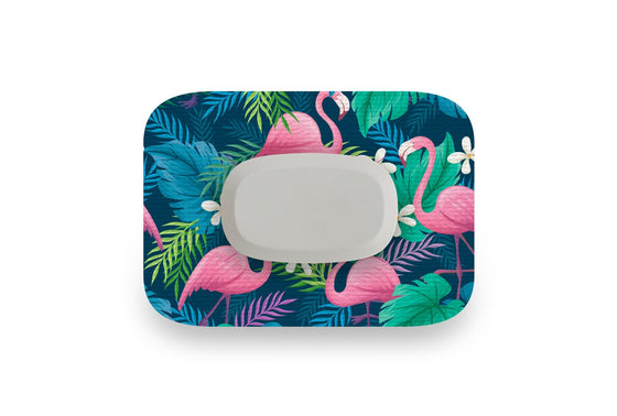 Flamingo Patch for GlucoRX Aidex diabetes CGMs and insulin pumps
