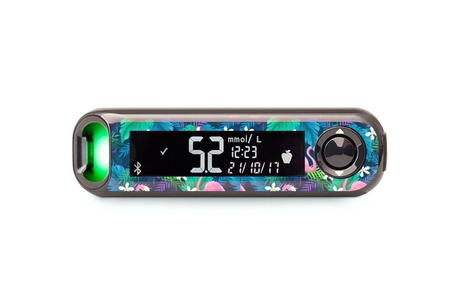 Flamingo Sticker - Contour Next One for diabetes CGMs and insulin pumps