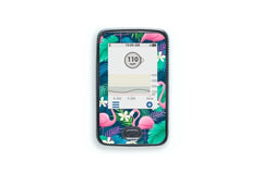 Flamingo Sticker - Dexcom G6 / One Receiver for diabetes CGMs and insulin pumps