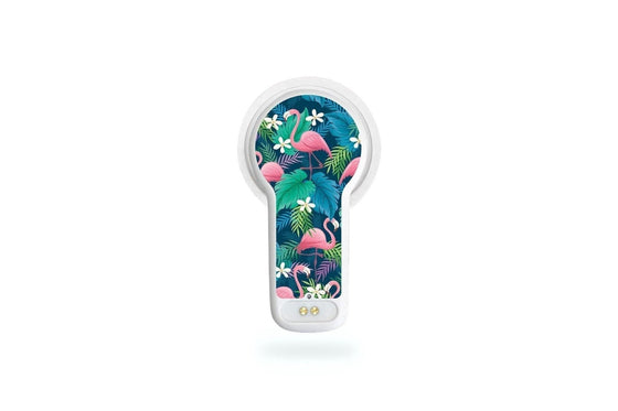 Flamingo Sticker - MiaoMiao2 for diabetes CGMs and insulin pumps