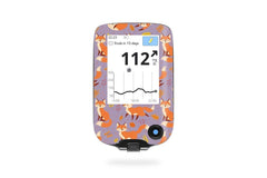 Fox in the Fall Sticker - Freestyle Libre Reader for diabetes CGMs and insulin pumps