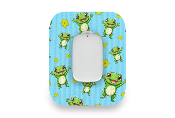 Freddy the Frog Patch for Medtrum CGM diabetes supplies and insulin pumps
