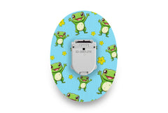 Freddy the Frog Patch for Glucomen Day diabetes supplies and insulin pumps