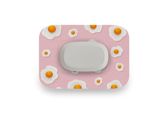 Fried Egg Patch for GlucoRX Aidex diabetes CGMs and insulin pumps