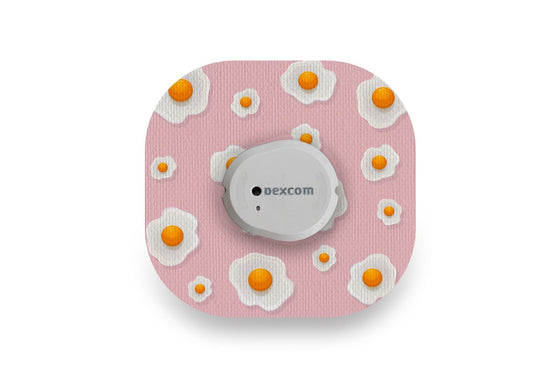 Fried Egg Patch for Dexcom G7 diabetes CGMs and insulin pumps
