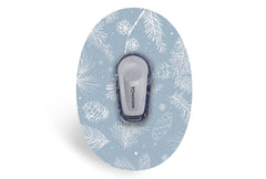 Frosty Feathers Patch - Dexcom G6 / One for Single diabetes CGMs and insulin pumps
