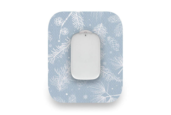 Frosty Feathers Patch for Medtrum CGM diabetes CGMs and insulin pumps