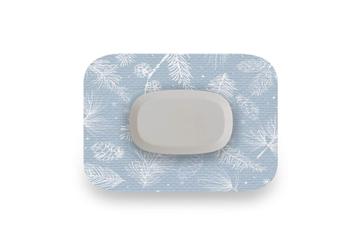 Frosty Feathers Patch - GlucoRX Aidex for Single diabetes CGMs and insulin pumps