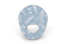  Frosty Feathers Patch - Guardian Enlite for Single diabetes CGMs and insulin pumps