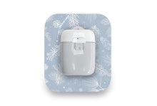  Frosty Feathers Patch - Medtrum Pump for Single diabetes CGMs and insulin pumps