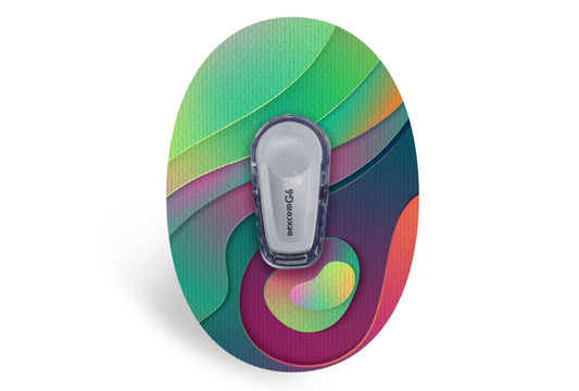 Funky Green Patch - Dexcom G6 / One for Single diabetes CGMs and insulin pumps