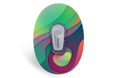 Funky Green Patch - Dexcom G6 / One for Single diabetes CGMs and insulin pumps