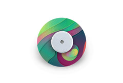 Funky Green Patch - Freestyle Libre for Single diabetes CGMs and insulin pumps