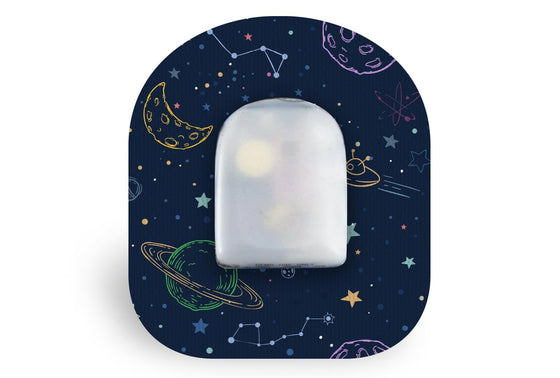Galaxy Patch for Omnipod diabetes CGMs and insulin pumps