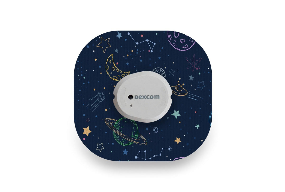 Galaxy Patch for Dexcom G7 / One+ diabetes CGMs and insulin pumps