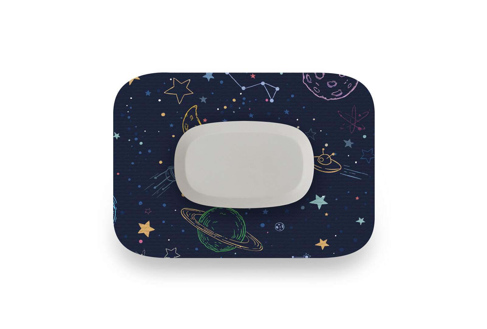 Galaxy Patch for GlucoRX Aidex diabetes CGMs and insulin pumps