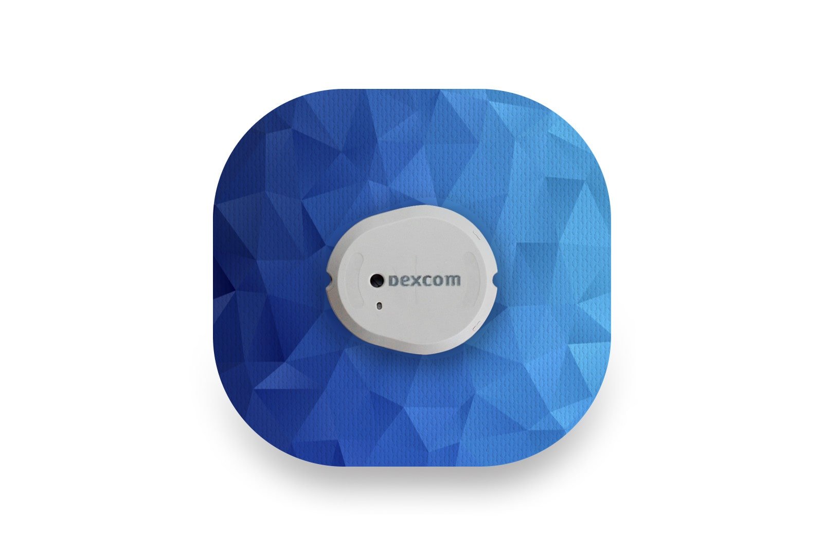Shop Geometric Blue Patch - Dexcom G7 / One+ today - Protect your CGM ...