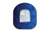 Geometric Blue Patch for Omnipod diabetes CGMs and insulin pumps