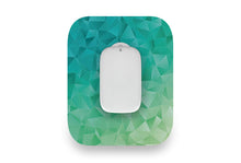  Geometric Green Patch - Medtrum CGM for Single diabetes CGMs and insulin pumps
