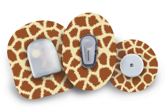 Giraffe patch for Freestyle Libre diabetes CGMs and insulin pumps