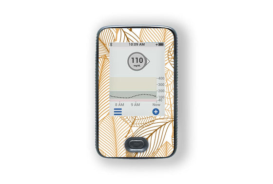 Golden Harvest Sticker - Dexcom Receiver for diabetes supplies and insulin pumps