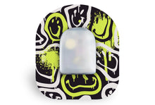  Graffiti Smiles Patch - Omnipod for Single diabetes supplies and insulin pumps